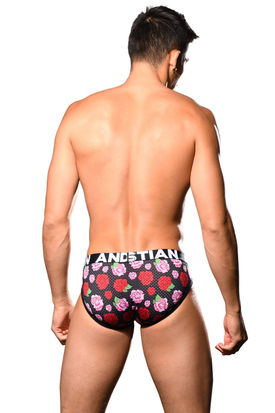 Andrew Christian Almost Naked Floral Mesh Brief
