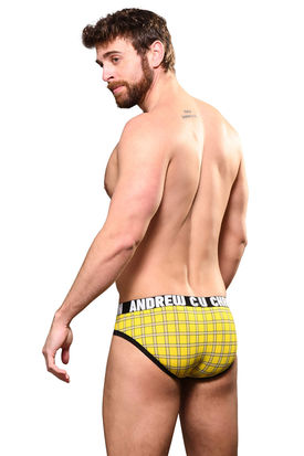 Andrew Christian Almost Naked Plaid Brief 92974
