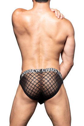 Andrew Christian Almost Naked Lattice Mesh Brief