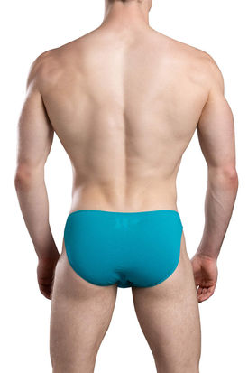 Andrew Christian Almost Naked Deep V-Cut Brief Teal
