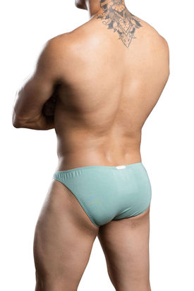 Andrew Christian Almost Naked No-Show Ultra Low Rise Brief - Sage