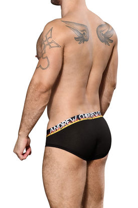 Andrew Christian Almost Naked Flames Mesh Brief 92682