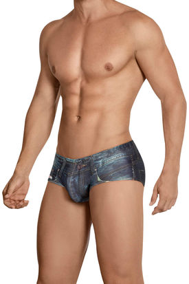 Clever Moda Denim Jean Latin Brief