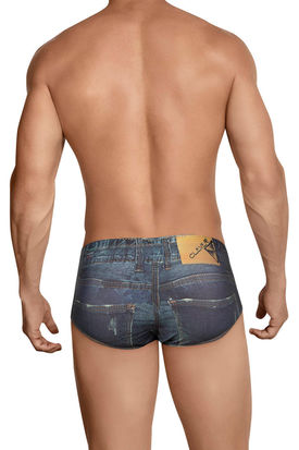 Clever Moda Denim Jean Latin Brief