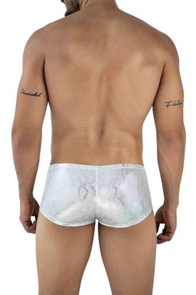 Clever Moda Sensorial Diamond Latin Boxer Brief - Silver