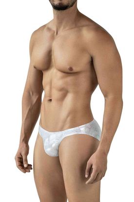 Clever Moda Sensorial Diamond Latin Brief - Silver