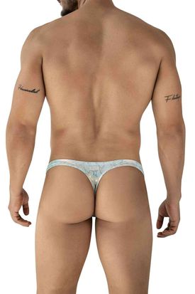 Clever Moda Sensorial Diamond Thong - Blue