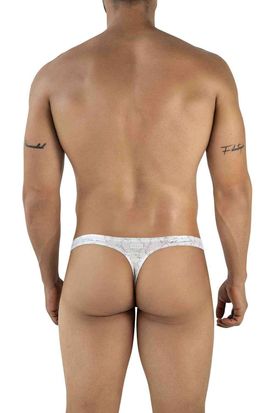 Clever Moda Sensorial Diamond Thong - Silver