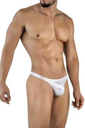 Clever Moda Sensorial Diamond Thong - Silver