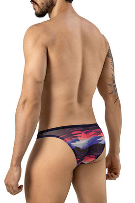 Clever Moda Kontrast Oasis Mesh Brief