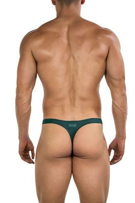 Clever Moda Vortex Selene Thong - Green