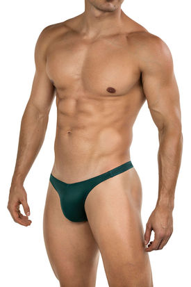 Clever Moda Vortex Selene Thong - Green
