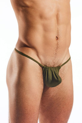 Cocksox CX14 LUX Enhancing Pouch Semi-Sheer Slingshot String