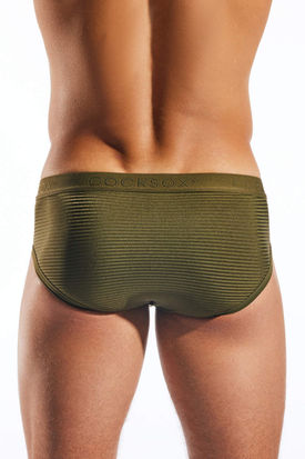 Cocksox CX76 LUX Contour Pouch Semi-Sheer Sport Brief