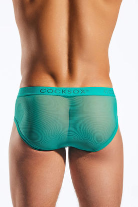 Cocksox CX76ME Contour Pouch Italian Mesh Sports Brief