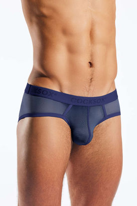 Cocksox CX76ME Contour Pouch Italian Mesh Sports Brief Nocturne