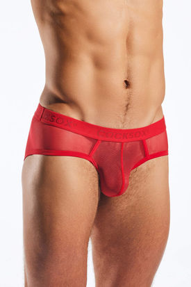 Cocksox CX76ME Contour Pouch Italian Mesh Sports Brief