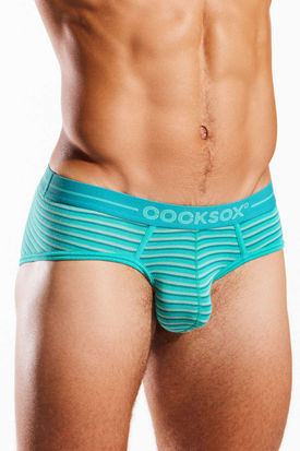 Cocksox CX76MD Natural Origins Stripe Sports Brief