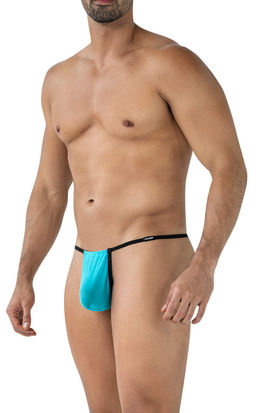 Cut4Men SP4NDEX GLOW 04 Adjustable Pouch Mesh String Turquoise