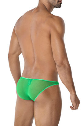 Cut4Men SP4NDEX GLOW 01 Mesh Bulge Bikini Brief Green