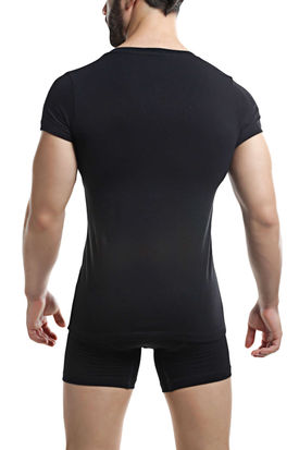 Cut for Men Crew Neck T-Shirt black