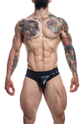 Cut4Men Jock Air - Skai Black (S/28-31&quot;)