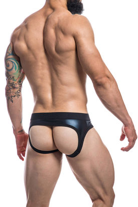 Cut4Men Jock Air - Skai Black (S/28-31&quot;)