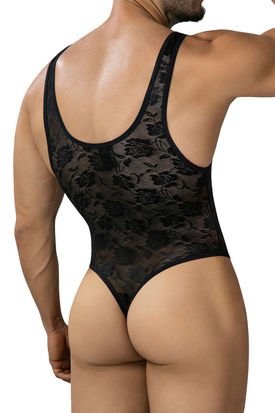 Cut4Men R4VAGE Lace Sculpt Thong Bodysuit