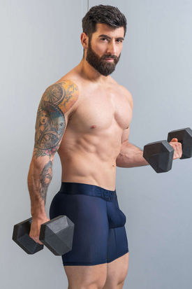 Ergowear MAX BOLD SE Midcut Boxer Brief - Dark Blue