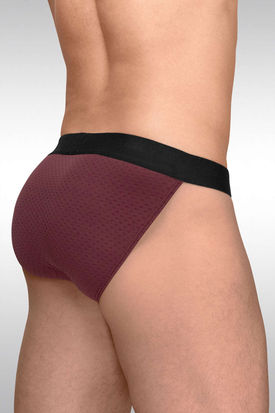Ergowear MAX FLOW Bikini Brief - Burgundy