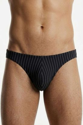 Gauvine Colours of the Planet Brief 2000 - Midnight Pinstripe
