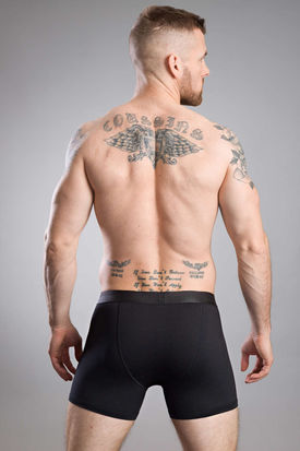 HOM Classic Boxer Briefs with buttons Black
