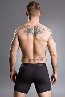 HOM Classic Long Boxer Brief Black