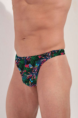 HOM FUNKY STYLE G-String - Black Print