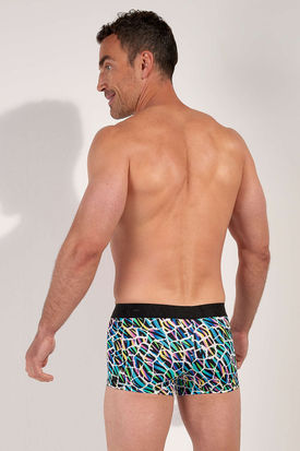HOM FUNKY STYLE EU Trunk 403016 - Multi Colour Print