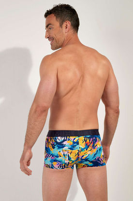 HOM FUNKY STYLE EU Trunk 403016 - Turquoise Print