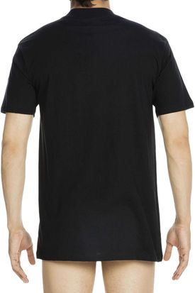 HOM Harro Crew Neck T-shirt Black