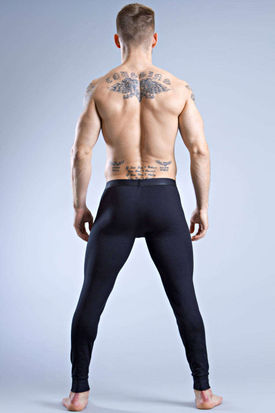 HOM HO1 Long John Melange Black