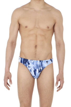 HOM Papagayo Swim Micro Briefs Blue