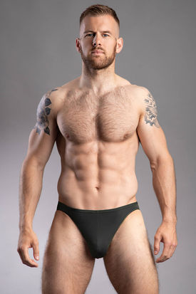 HOM Plume Micro Brief Khaki