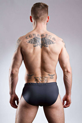 HOM Premium Cotton Comfort Mini Brief Grey