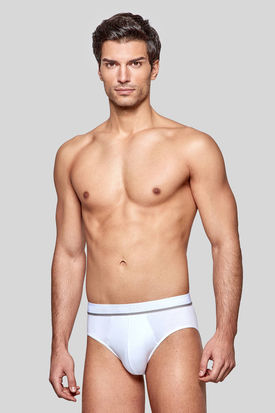 Impetus Cotton Stretch 2 Pack Brief P2101020 White