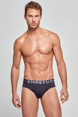 Impetus Cotton Stretch Brief 1152021 Navy