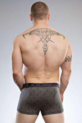 Jockey Home Town Short Trunk 181526H Dark Shadow Melange