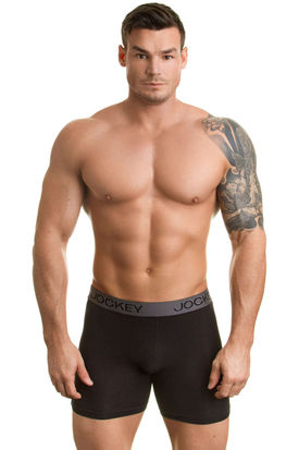 Jockey 3D-Innovations Boxer Trunk 2 PACK Black
