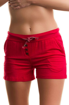 Jockey Women's Everyday Loungewear Shorts 850005H Lipstick Red