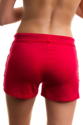 Jockey Women's Everyday Loungewear Shorts 850005H Lipstick Red