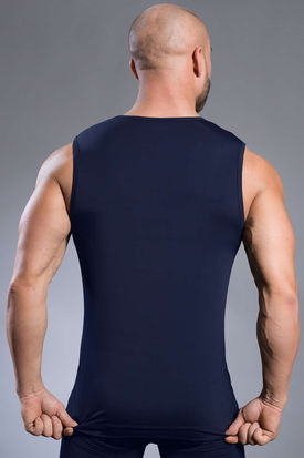 Jockey Air Athletic Shirt  2 PACK  night-blue