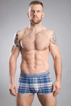 Jockey Shades of Blue Short Trunk 183141H