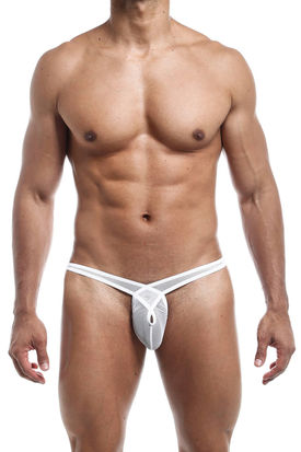 Joe Snyder Infinity Thong 02 white-mesh